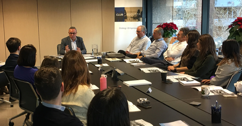 El Club Augusta finaliza el año con su 3ª sesión y la presencia de Gabriel Jené.