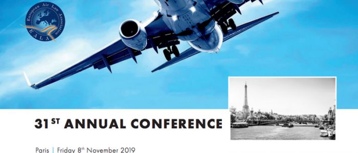 AUGUSTA ABOGADOS attends the 31st Annual Conference of the European Air Law Association.