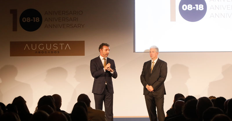 Discursos 10 Aniversario Augusta abogados - 15-11-2018