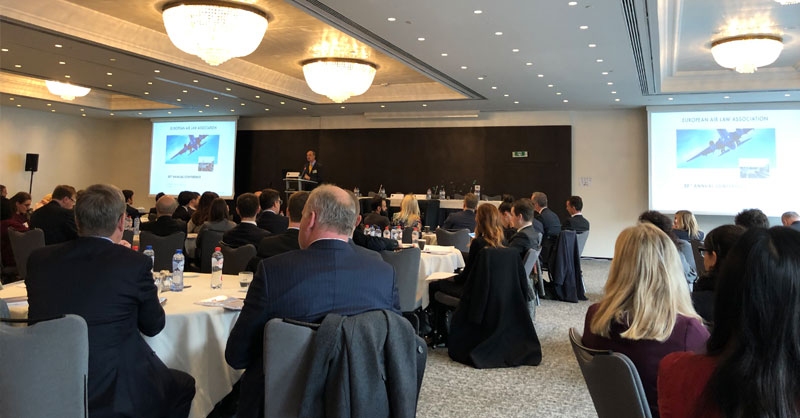 AUGUSTA ABOGADOS participa en la 30ª Conferencia Anual de la European Air Law Association